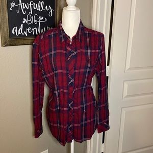 Plaid button up